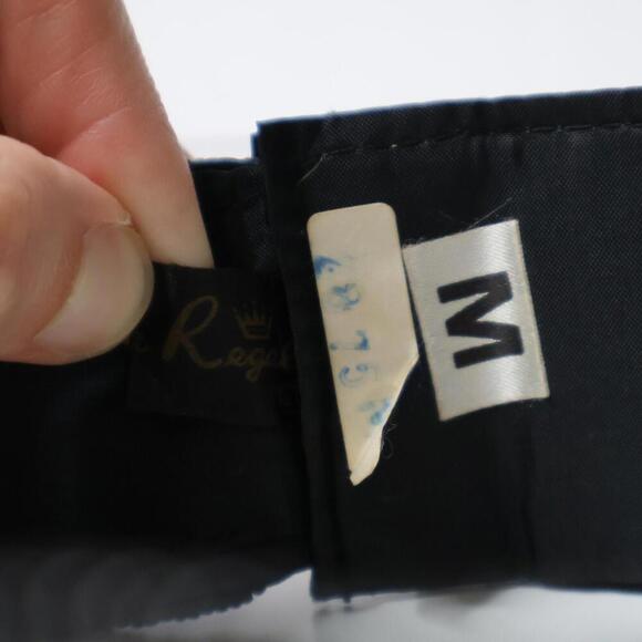 L Regal Beaded Cummerbund Belt M Womens Vtg 80s‎ Hook & Loop Rainbow Goth Fairy - Picture 6 of 7